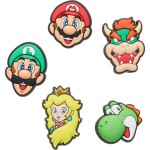 5-Pack Crocs Jibbitz Super Mario