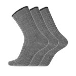 3-Pack Dovre Wool No-Elastic Socks  