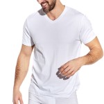 Panos Emporio Bamboo V-neck Tee
