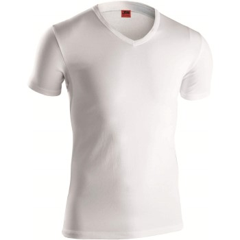 Läs mer om JBS Basic 13720 T-shirt V-neck Vit bomull Medium Herr