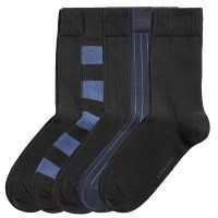 5-Pack Björn Borg Block Stripe and Square Socks