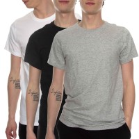 3-Pack Calvin Klein Cotton Stretch Crew Neck T-Shirt