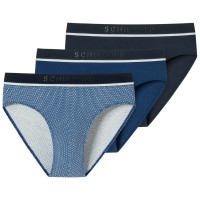 3-Pack Schiesser 95-5 Organic Cotton Rio Brief 3-Pack Schiesser 95-5 Organic Cotton Rio Brief