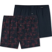 2-Pack Schiesser Fun Prints Boxer Shorts 