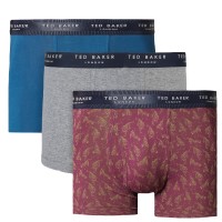 3-Pack Ted Baker Realasting Cotton Trunks