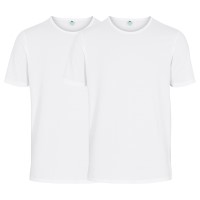 2-Pack Dovre Organic Cotton Crew Neck