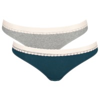 2-Pack Sloggi GO Ribbed Brazilian
