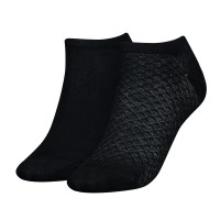 2-Pack Tommy Hilfiger Women Diamond Sneaker Socks 2-Pack Tommy Hilfiger Women Diamond Sneaker Socks