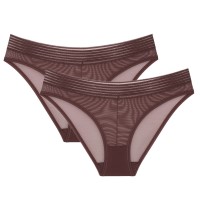 2-Pack Triumph Tempting Sheer Highleg Tai