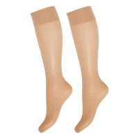 2-Pack Decoy Soft Lux 15 DEN Knee-high Socks