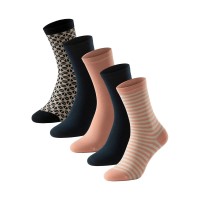 5-Pack Schiesser Stay Fresh Women Bluebird Socks 