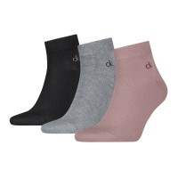 3-Pack Calvin Klein Classic Quarter Socks For Men