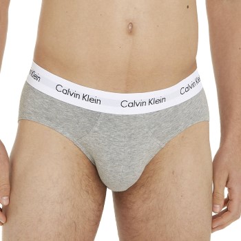 Läs mer om Calvin Klein Kalsonger 3P Cotton Stretch Hip Brief Flerfärgad bomull Small Herr