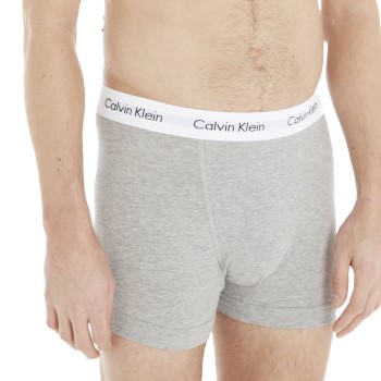 Läs mer om Calvin Klein Kalsonger 3P Cotton Stretch Trunks Flerfärgad bomull Medium Herr