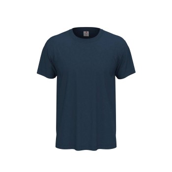 Läs mer om Stedman Classic Men T-shirt Marin bomull XX-Large Herr
