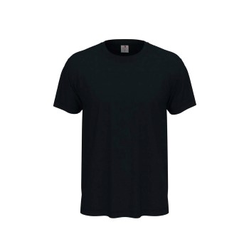 Läs mer om Stedman Classic Men T-shirt Svart bomull X-Large Herr