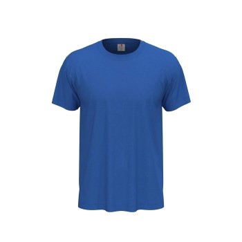 Läs mer om Stedman Classic Men T-shirt Royalblå bomull Large Herr