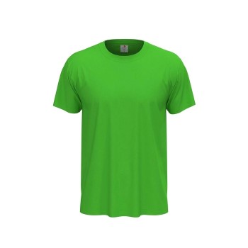 Läs mer om Stedman Classic Men T-shirt Ljusgrön bomull XX-Large Herr