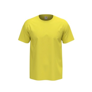 Stedman Comfort Men T-shirt Gul bomull XX-Large Herr