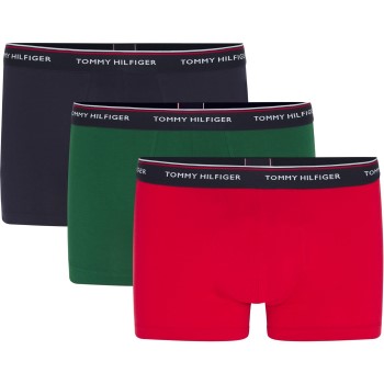 Läs mer om Tommy Hilfiger Kalsonger 3P Stretch Trunk Premium Essentials Blandad Färg bomull Small Herr
