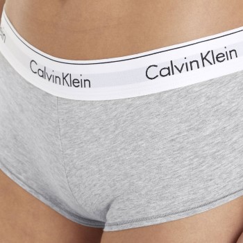 Läs mer om Calvin Klein Trosor Modern Cotton Short Gråmelerad Large Dam