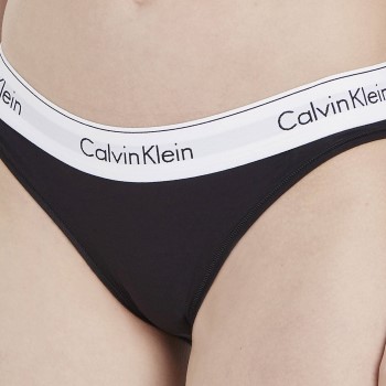 Läs mer om Calvin Klein Trosor Modern Cotton Bikini Svart Large Dam