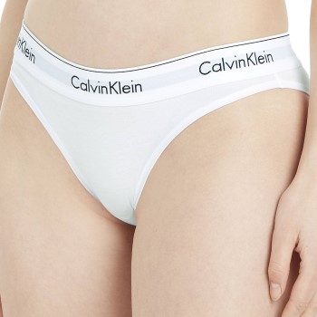 Calvin Klein Trosor Modern Cotton Bikini Vit Large Dam