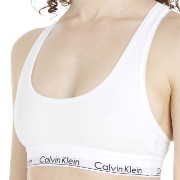 Läs mer om Calvin Klein BH Modern Cotton Bralette Vit Medium Dam