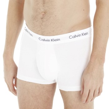 Läs mer om Calvin Klein Kalsonger 9P Cotton Stretch Low Rise Trunks Vit bomull X-Large Herr