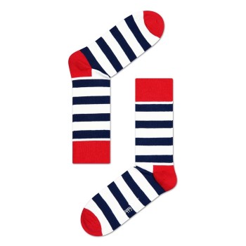 Läs mer om Happy socks Strumpor Sock SA01 Röd/Blå bomull Strl 41/46 Herr
