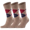 3-Pack Burlington Edinburgh Wool Sock