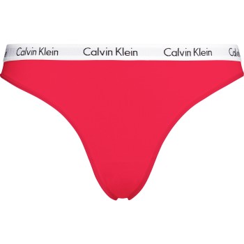 Läs mer om Calvin Klein Trosor Carousel Bikini Korall bomull Large Dam
