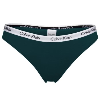 Calvin Klein Trosor Carousel Bikini Mörkgrön bomull X-Small Dam