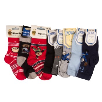 3-Pack Glad och smidig strumpa mix