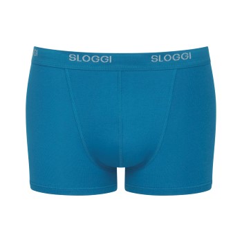 Läs mer om Sloggi Kalsonger For Men Basic Shorts Blå bomull X-Large Herr