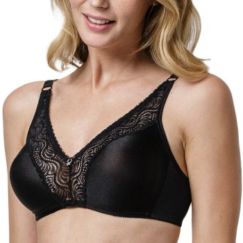 Abecita BH Glitter Moulded Soft Bra Svart D 70-75 Dam