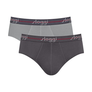 Sloggi Kalsonger 2P For Men Start Midi Flerfärgad bomull Large Herr | apparel & accessories - clothing - underwear & socks - underwear | ModeLejon