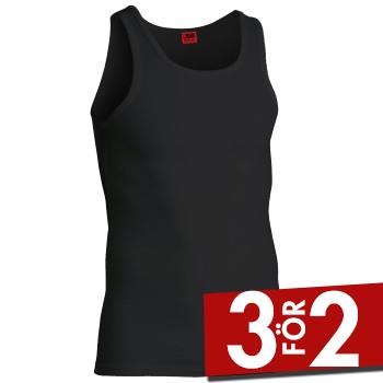 JBS Basic 13701 Singlet Svart bomull Small Herr