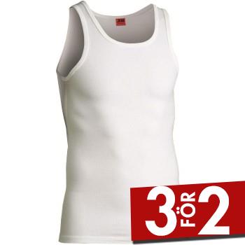JBS Basic 13701 Singlet Vit bomull Small Herr
