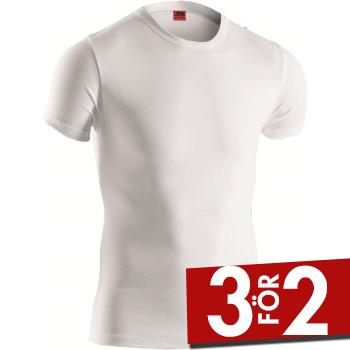 JBS Basic 13702 T-shirt C-neck Vit bomull Small Herr