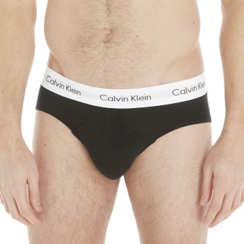 Läs mer om Calvin Klein Kalsonger 3P Cotton Stretch Hip Brief Svart bomull X-Small Herr