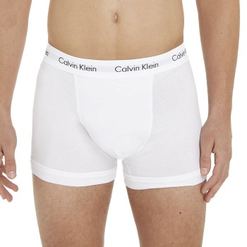 Läs mer om Calvin Klein Kalsonger 3P Cotton Stretch Trunks Vit bomull X-Large Herr