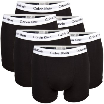 Calvin Klein Kalsonger 6P Cotton Stretch Trunks Svart/Vit bomull X-Large Herr | apparel & accessories - clothing - underwear & socks - underwear | ModeLejon