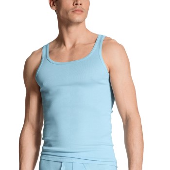 Calida Twisted Athletic Shirt 12010 Ljusblå bomull X-Large Herr | apparel & accessories - clothing - shirts & tops | ModeLejon