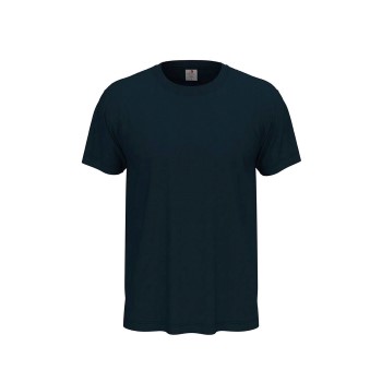 Läs mer om Stedman Classic Men T-shirt Midnattsblå bomull 4XL Herr