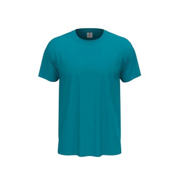 Stedman Classic Men T-shirt Himmelsblå bomull 3XL Herr
