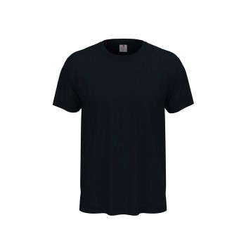 Stedman Classic Men T-shirt Svart bomull 5XL Herr | apparel & accessories - clothing - shirts & tops | ModeLejon