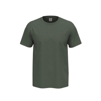 Läs mer om Stedman 4P Comfort Men T-shirt Zinkgrå bomull X-Large Herr