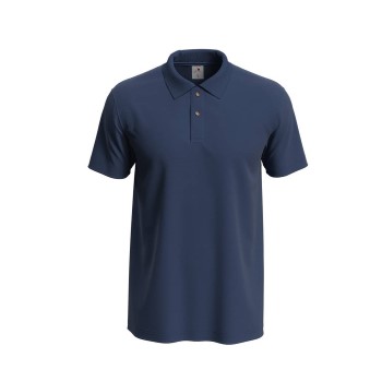 Stedman Polo Men Marin bomull 4XL Herr