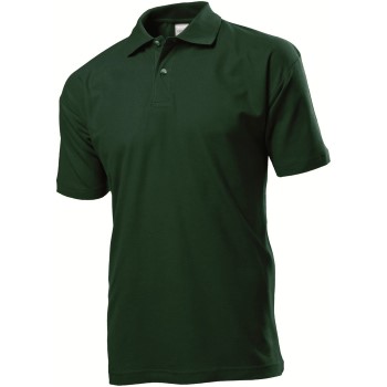 Stedman Polo Men Grön bomull XX-Large Herr | apparel & accessories - clothing - shirts & tops | ModeLejon